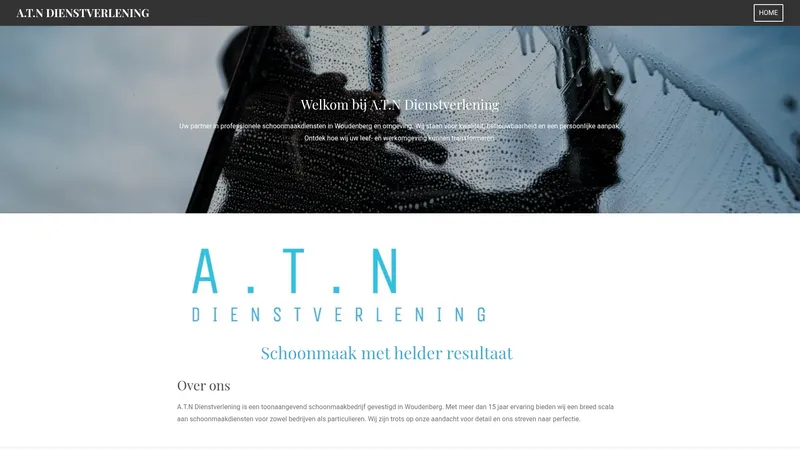 Website van A.T.N Dienstverlening