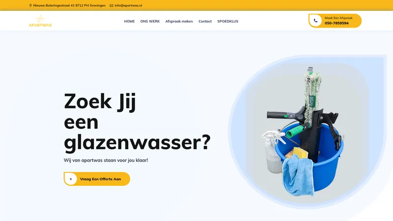 Website van Apartwas