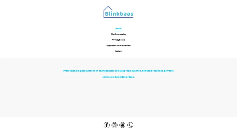 Website van BLINKBAAS