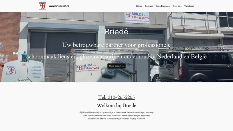 Website van Briedé