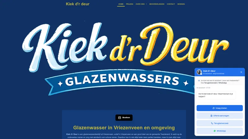Website van Kiek d'r deur