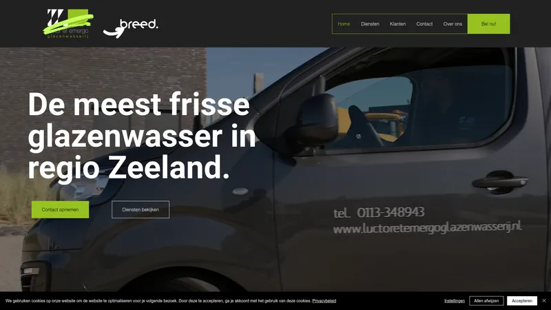 Website van Luctor et Emergo