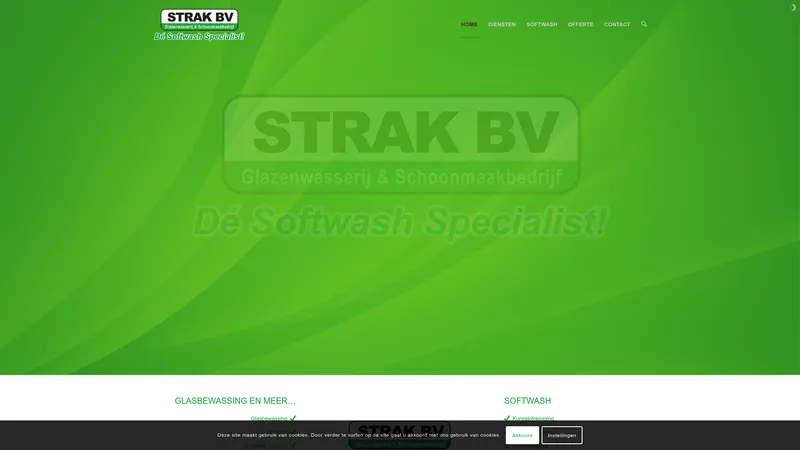 Website van "Strak"