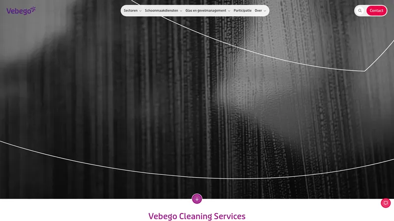 Website van Vebego Cleaning Services - Hoensbroek